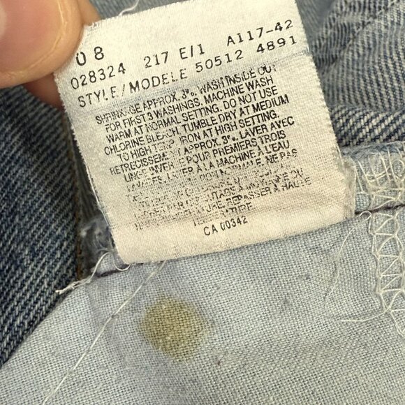 Vintage Levi’s 512 Denim Jorts - Picture 5 of 6